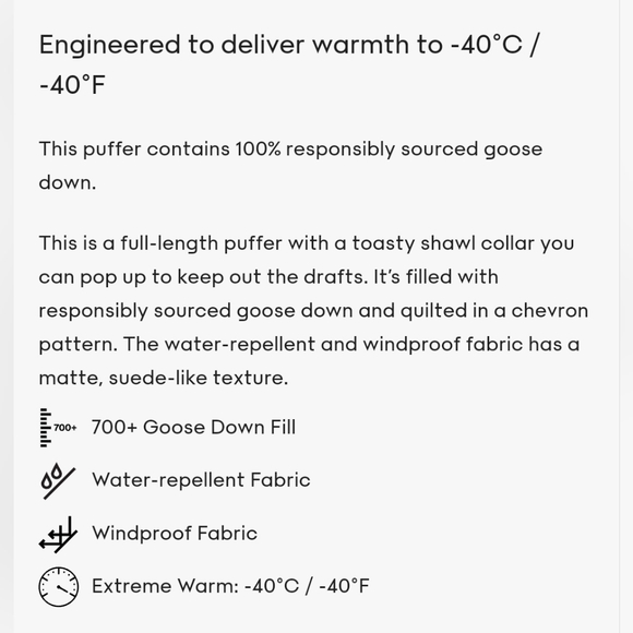 Aritzia Wilfred Duvet Coat, size S - Picture 13 of 14